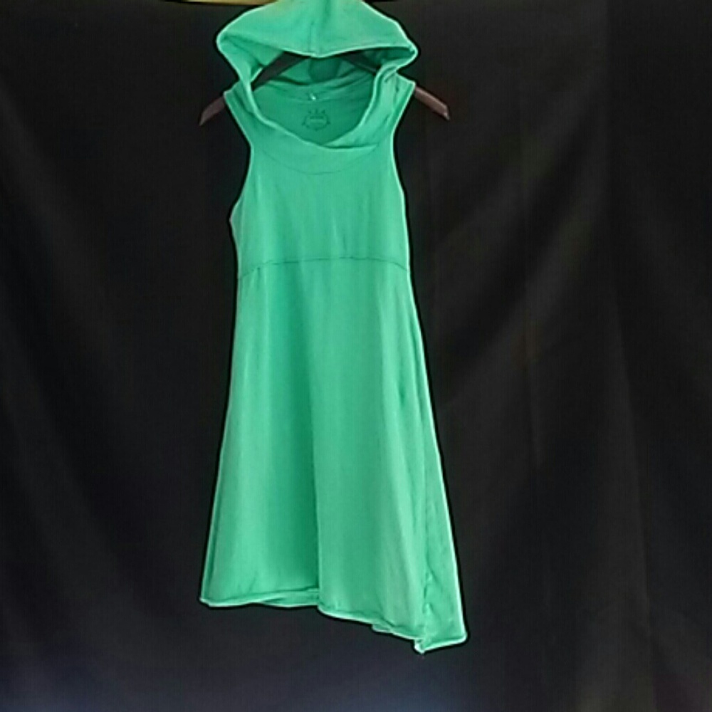 Organic Cotton PrAna Hooded Dress